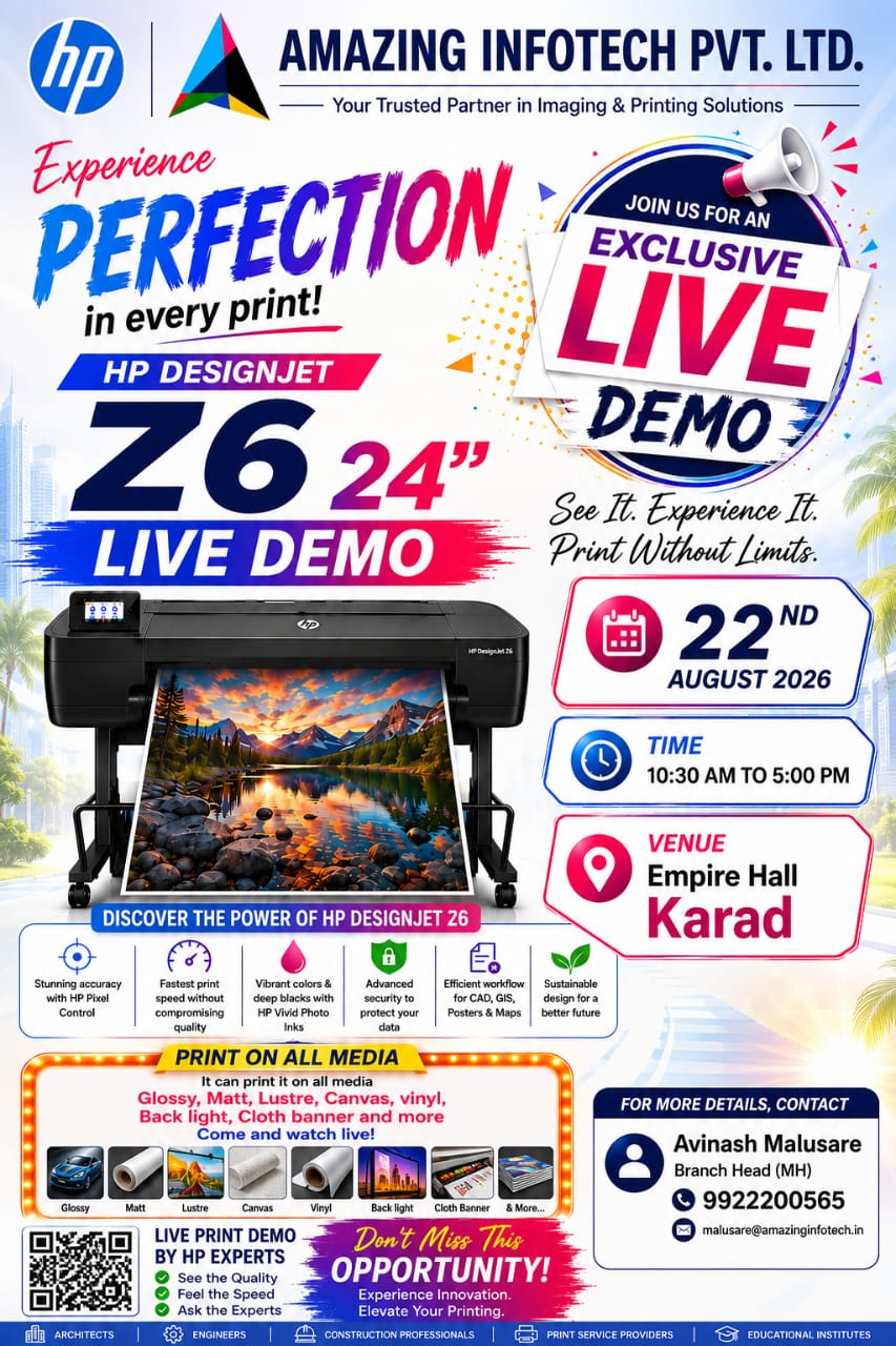 HP DesignJet Z6 24-inch Live Demos